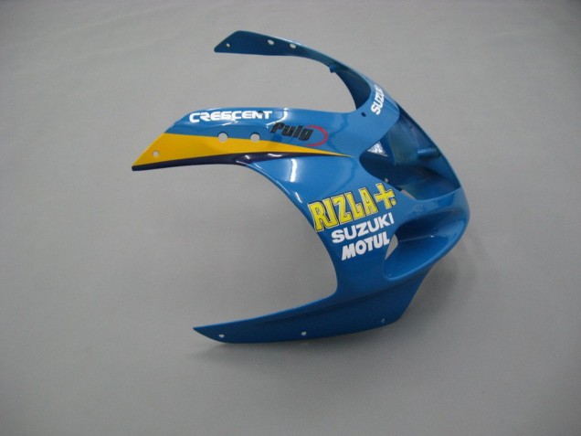 Carena Moto Suzuki GSXR 600 / GSXR 750 2001-2003 - Blu Giallo Nero Motul Rizla