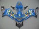 Carena Moto Suzuki GSXR 600 / GSXR 750 2001-2003 - Blu Giallo Nero Motul Rizla