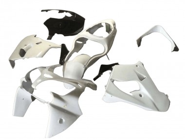 Carena Moto Kawasaki ZX9R 2000-2001 - Bianco Nero Fabbrica