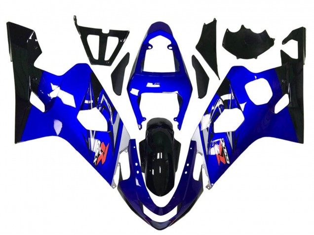 Carena Moto Suzuki GSXR 600 / GSXR 750 2004-2005 - Blu Bianco Nero