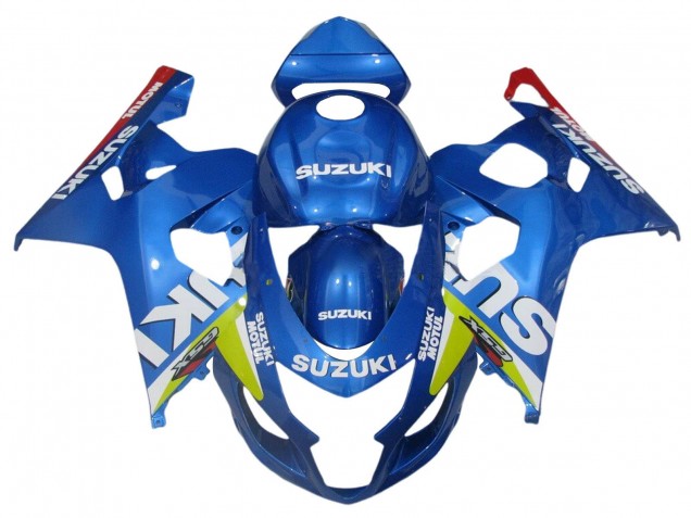 Carena Moto Suzuki GSXR 600 / GSXR 750 2004-2005 - Blu Verde Rosso Motul