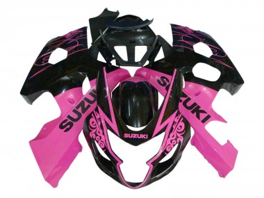 Carena Moto Suzuki GSXR 600 / GSXR 750 2004-2005 - Rosa Nero Lucido Fabbrica