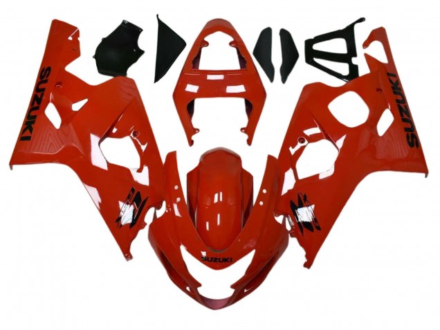 Carena Moto Suzuki GSXR 600 / GSXR 750 2004-2005 - Rosso Nero