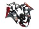Carena Moto Suzuki GSXR 600 / GSXR 750 2004-2005 - Nero Grigio Rosso