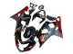 Carena Moto Suzuki GSXR 600 / GSXR 750 2004-2005 - Nero Grigio Rosso