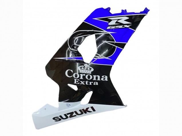 Carena Moto Suzuki GSXR 600 / GSXR 750 2004-2005 - Bianco Blu Nero Corona Motul