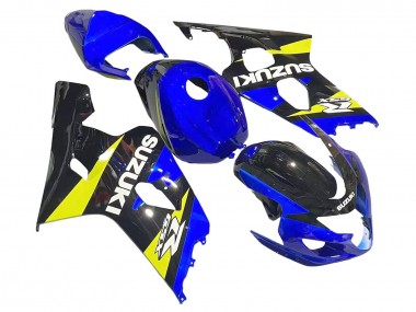 Carena Moto Suzuki GSXR 600 / GSXR 750 2004-2005 - Blu Giallo Nero Fabbrica