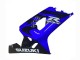 Carena Moto Suzuki GSXR 600 / GSXR 750 2004-2005 - Blu Nero Bianco Decal