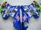 Carene Moto Suzuki GSXR 600 / GSXR 750 2004-2005 - Blu Bianco Giallo Verde Telefonica Motul MoviStar