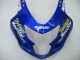 Carene Moto Suzuki GSXR 600 / GSXR 750 2004-2005 - Blu Bianco Giallo Verde Telefonica Motul MoviStar
