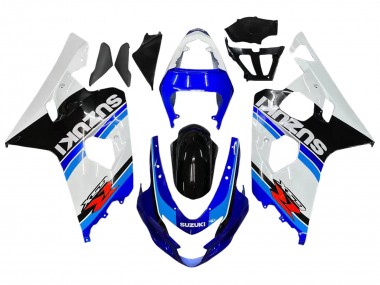 Carena Moto Suzuki GSXR 600 / GSXR 750 2004-2005 - Bianco Blu Nero Rosso Fabbrica
