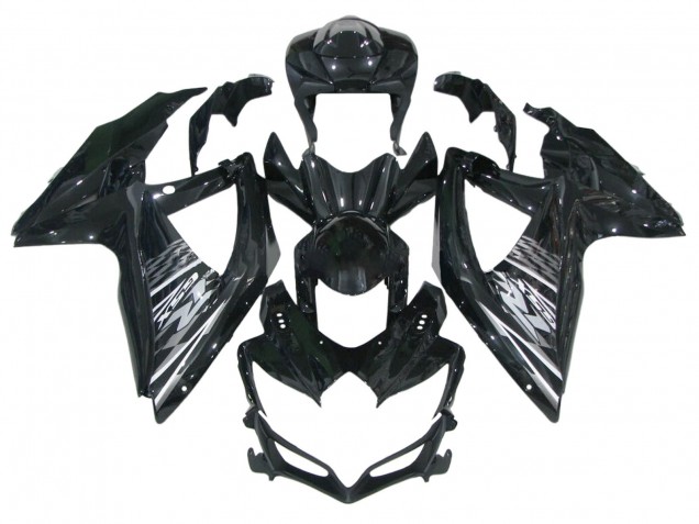 Carena Moto Suzuki GSXR 600 / GSXR 750 2006-2007 - Nero Lucido Grigio Bianco