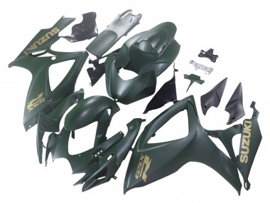 Carena Moto Suzuki GSXR 600 / GSXR 750 2006-2007 - Verde Militare Opaco Fabbrica