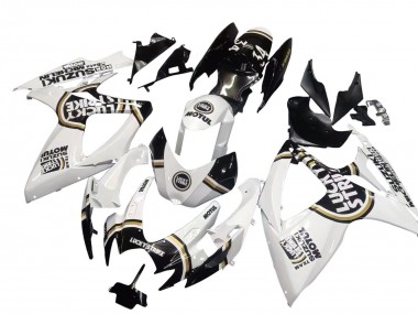 Carena Moto Suzuki GSXR 600 / GSXR 750 2006-2007 - Bianco Nero Lucky Strike Motul Fabbrica