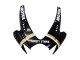 Carena Moto Suzuki GSXR 600 / GSXR 750 2006-2007 - Nero Lucido Bianco Motul Lucky Strike