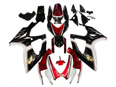 Carena Moto Suzuki GSXR 600 / GSXR 750 2006-2007 - Rosso Bianco Nero Giallo Fabbrica