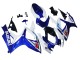 Carena Moto Suzuki GSXR 600 / GSXR 750 2006-2007 - Bianco Blu Nero Lucido Rosso