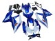 Kit Carena Moto Suzuki GSXR 600 / GSXR 750 2008-2010 - Blu Bianco Rosso