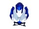Kit Carena Moto Suzuki GSXR 600 / GSXR 750 2008-2010 - Blu Bianco Rosso
