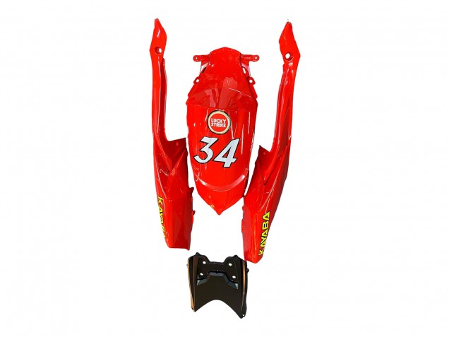 Carena Moto Suzuki GSXR 600 / GSXR 750 2008-2010 - Bianco Rosso Motul Lucky Strike