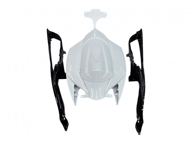 Carena Moto Suzuki GSXR 600 / GSXR 750 2008-2010 - Bianco Argento Blu Nero