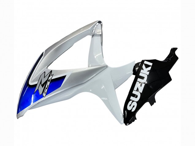 Carena Moto Suzuki GSXR 600 / GSXR 750 2008-2010 - Bianco Argento Blu Nero