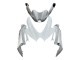 Carena Moto Suzuki GSXR 600 / GSXR 750 2008-2010 - Bianco Argento Blu Nero