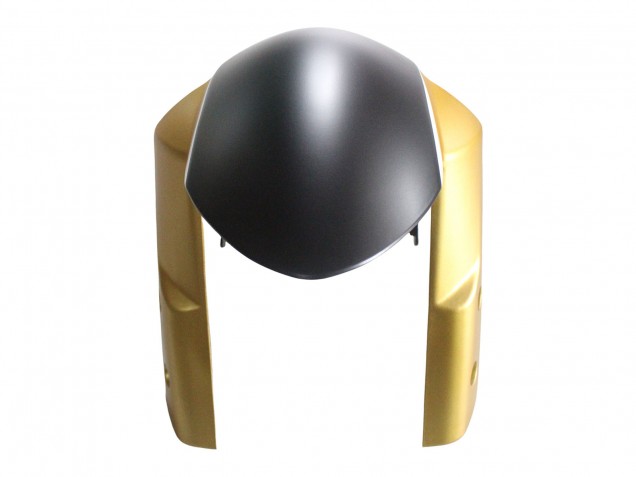 Carena Moto Suzuki GSXR 600 / GSXR 750 2008-2010 - Nero Opaco Bianco Oro