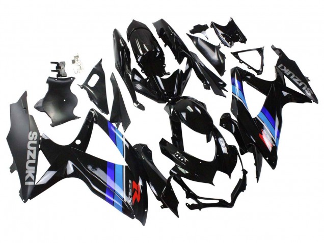 Carena Moto Suzuki GSXR 600 / GSXR 750 2008-2010 - Nero Lucido Blu