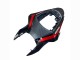Carena Moto Suzuki GSXR 600 / GSXR 750 2011-2024 - Nero Lucido Forgiato Fibra di Carbonio Argento Rosso