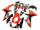 Kit Carena Moto Completo Suzuki GSXR 600 / GSXR 750 2011-2024 - Rosso Nero Lucido