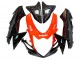Kit Carena Moto Completo Suzuki GSXR 600 / GSXR 750 2011-2024 - Rosso Nero Lucido