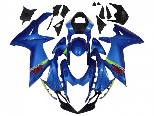 Carena Moto Suzuki GSXR 600 / GSXR 750 2011-2024 - Blu Verde Rosso