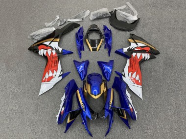 Carena Moto Suzuki GSXR 600 / GSXR 750 2011-2024 - Blu Oro Rosso Nero Fabbrica