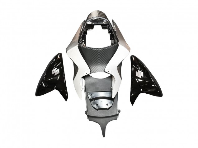 Carena Moto Suzuki GSXR 600 / GSXR 750 2011-2024 - Nero Lucido Argento