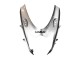 Carena Moto Suzuki GSXR 600 / GSXR 750 2011-2024 - Nero Lucido Argento