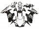 Carena Moto Suzuki GSXR 600 / GSXR 750 2011-2024 - Nero Lucido Argento
