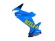 Carena Moto Suzuki GSXR 600 / GSXR 750 2011-2024 - Blu Oro Rosso Nero Rizla