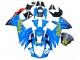 Carena Moto Suzuki GSXR 600 / GSXR 750 2011-2024 - Blu Oro Rosso Nero Rizla