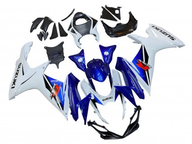 Carena Moto Suzuki GSXR 600 / GSXR 750 2011-2024 - Bianco Blu Rosso Fabbrica