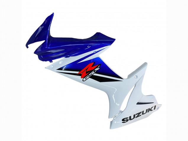 Carena Moto Suzuki GSXR 600 / GSXR 750 2011-2024 - Bianco Blu Rosso