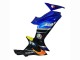 Carena Moto Suzuki GSXR 600 / GSXR 750 2011-2024 - Blu Giallo