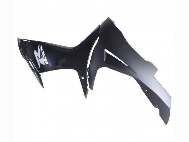 Carena Moto Suzuki GSXR 600 / GSXR 750 2011-2024 - Nero Lucido Nero Opaco Bianco Decal