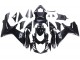 Carena Moto Suzuki GSXR 600 / GSXR 750 2011-2024 - Nero Lucido Nero Opaco Bianco Decal