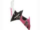 Carena Moto Suzuki GSXR 600 / GSXR 750 2011-2024 - Bianco Rosa Nero Corona