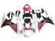 Carena Moto Suzuki GSXR 600 / GSXR 750 2011-2024 - Bianco Rosa Nero Corona
