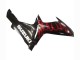 Carena Moto Suzuki GSXR 600 / GSXR 750 2011-2024 - Nero Lucido Rosso Fiamma