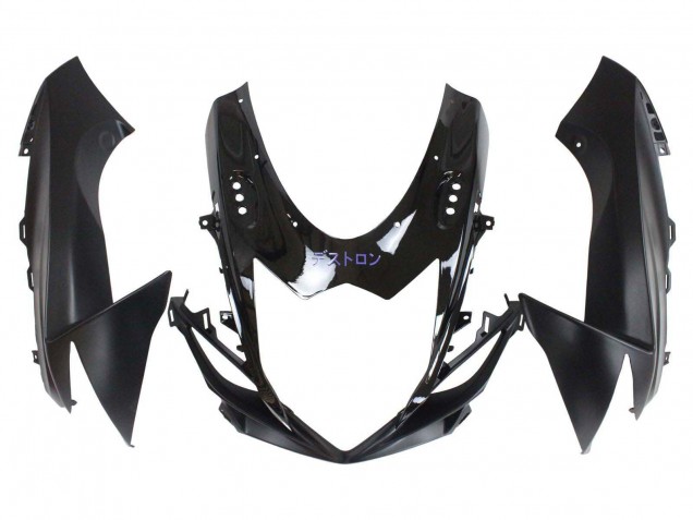 Carena Moto Suzuki GSXR 600 / GSXR 750 2011-2024 - Nero Opaco Grigio Viola