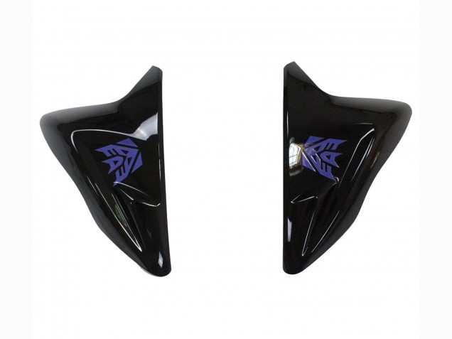Carena Moto Suzuki GSXR 600 / GSXR 750 2011-2024 - Nero Opaco Grigio Viola