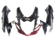Kit Carena Moto ABS Suzuki GSXR 600 / GSXR 750 2011-2024 - Rosso Nero Lucido